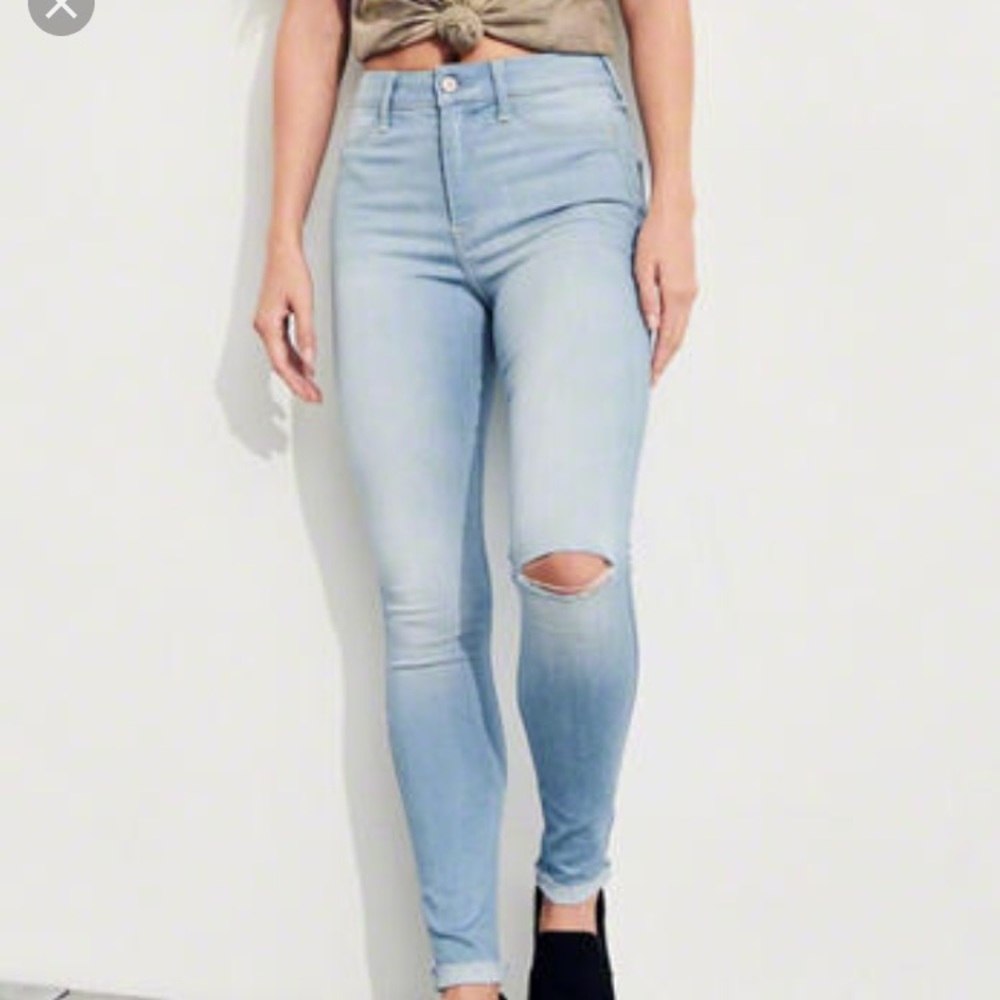 *4/$24* Hollister High-rise Advanced Stretch Jeans